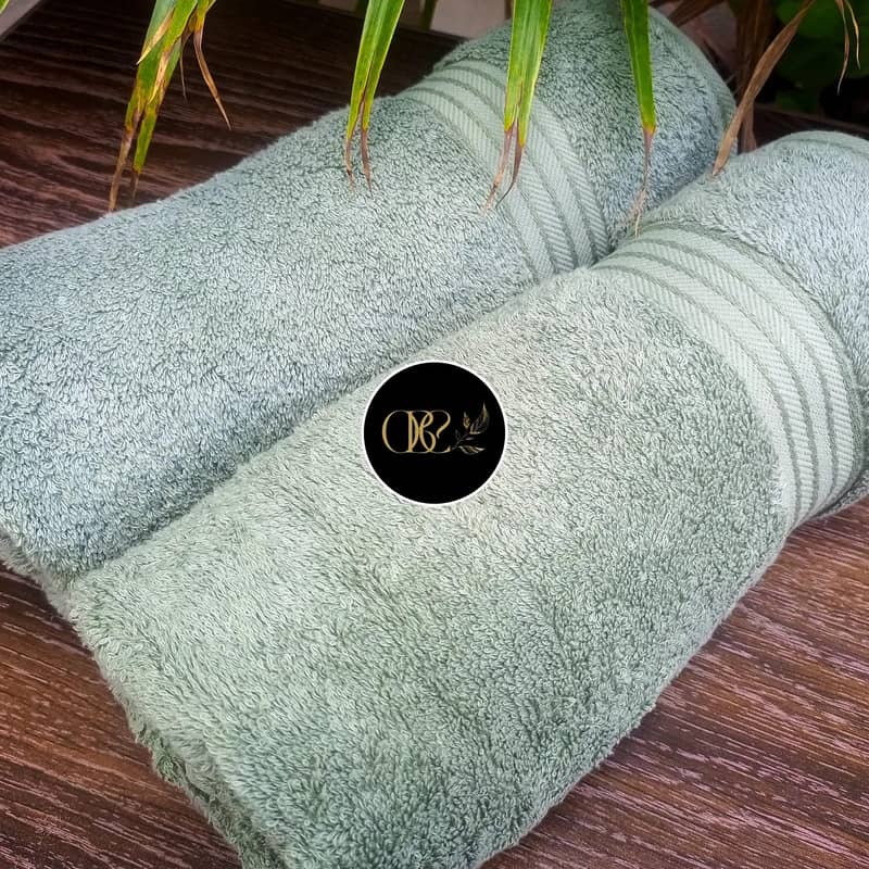 Seagreen Egyptian Cotton Towels - Soft & Absorbent | OLX Pakistan 3