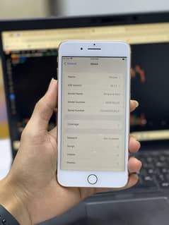 iphone 8plus 256gb pta aproved back camera khrab with Apple watch