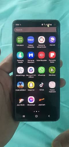 Samsung s10 for sale daba sath hy pta official aproved