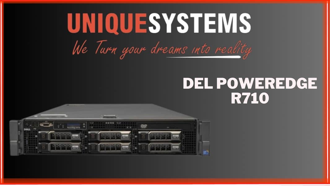 DELL POWEREDGE R710 server 0