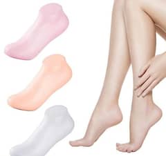 Silicone Moisturizing Gel Heel Socks l 01 Pair 0