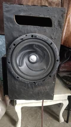 woofer with amplifier for sale