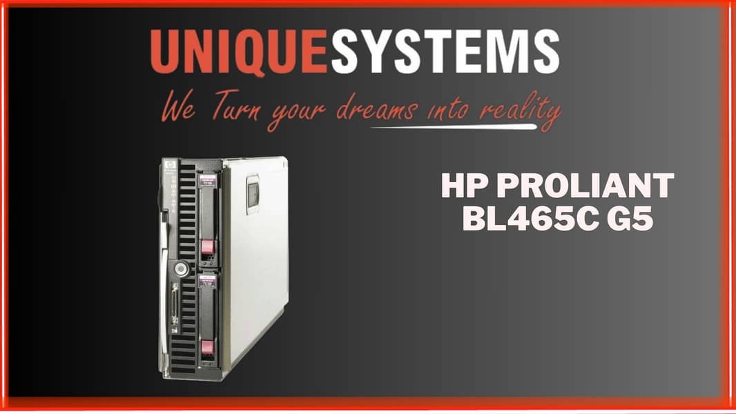 HP PROLIANT BL465C G5 0