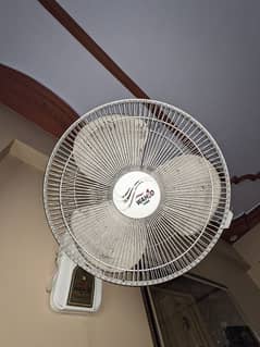 2 Wahid Bracket AC fans Off white and Grey Colour 0