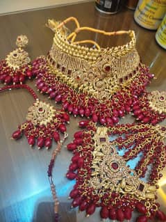 Kashee's bridal jewellery set