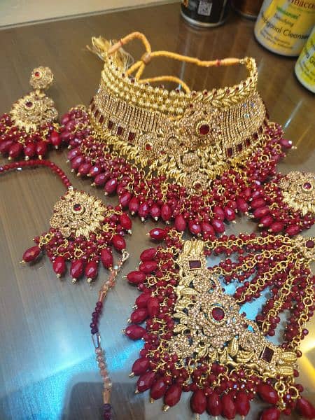 Kashee's bridal jewellery set 0
