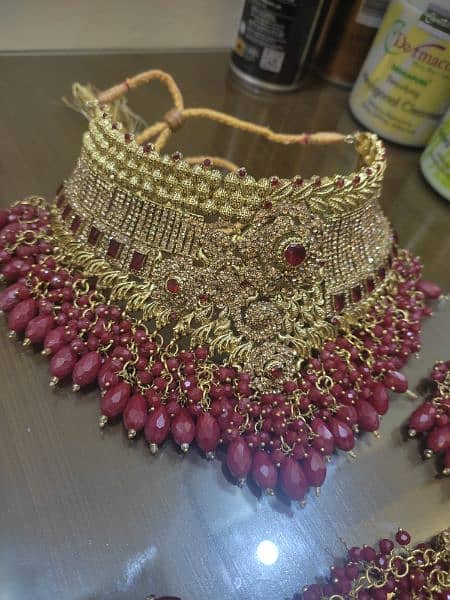 Kashee's bridal jewellery set 1