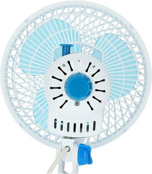 Krypton Table And Clip Fan 8 inch 2