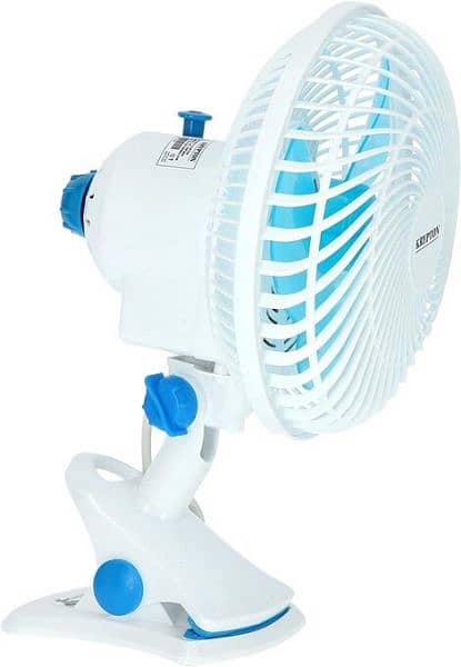 Krypton Table And Clip Fan 8 inch 3