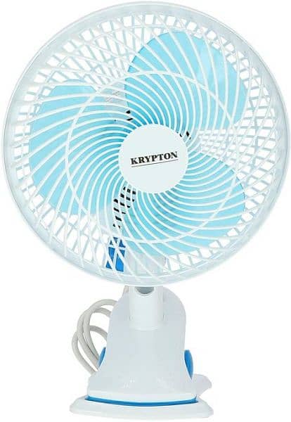 Krypton Table And Clip Fan 8 inch 4