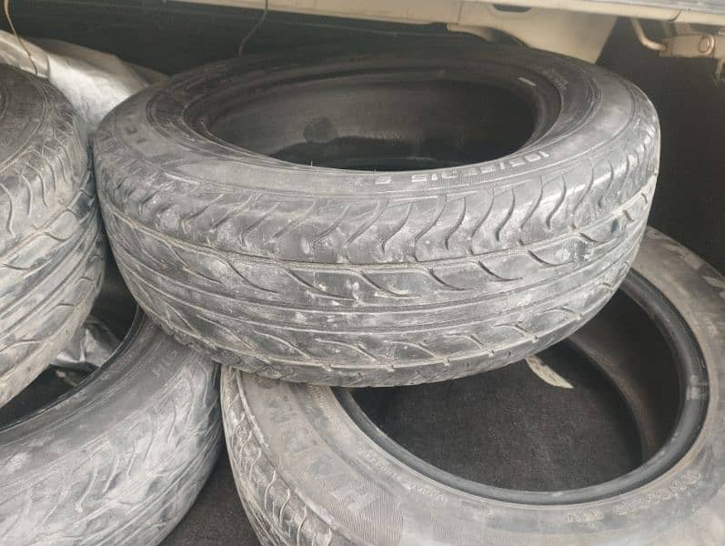 4 tires , size 15 used condition 1