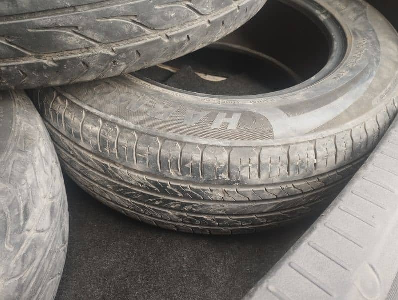 4 tires , size 15 used condition 3