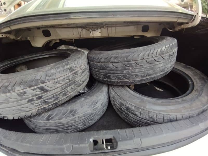 4 tires , size 15 used condition 4