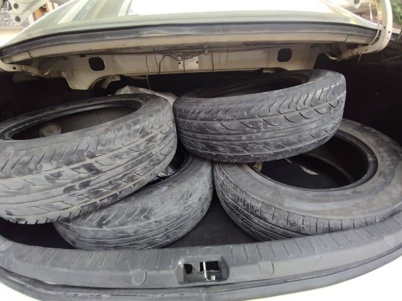 4 tires , size 15 used condition 5