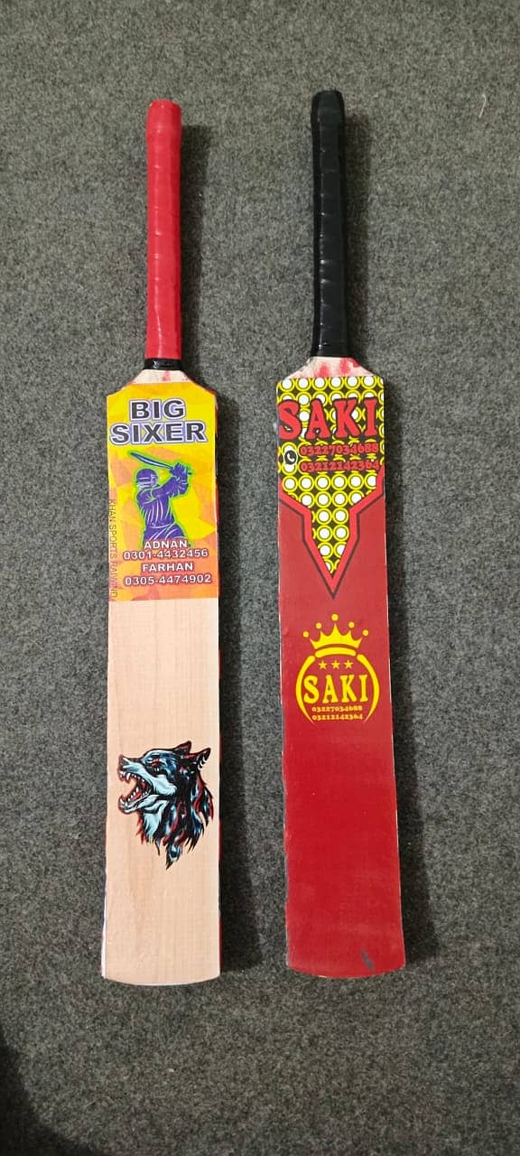 wooden Handle bat/imported hard ball tape bal bats/available stock 10