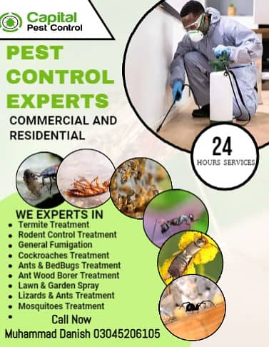 Deemak Control, Fumigation Service, Pest Control, Termite Control 0