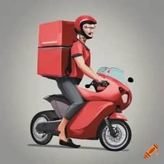 Urgent Need For Delivery Rider 03118372221