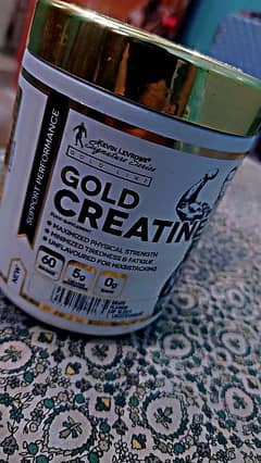 Gold Creatine Grape Flavour Genuine Only 2 Times Used