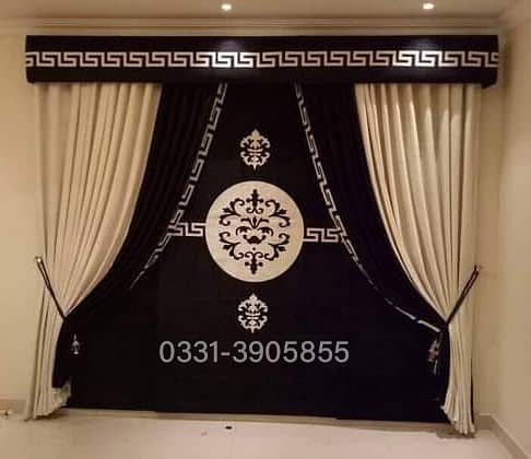 Turkish curtain / Luxurious fabrics / Turkish motifs / Unique style 1