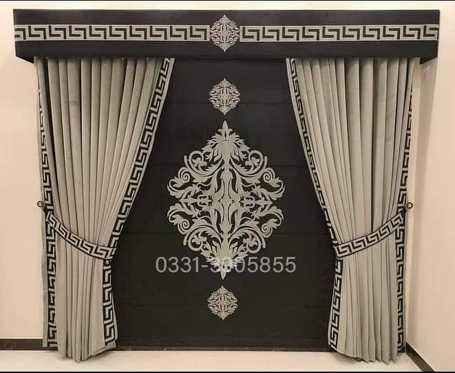 Turkish curtain / Luxurious fabrics / Turkish motifs / Unique style 2