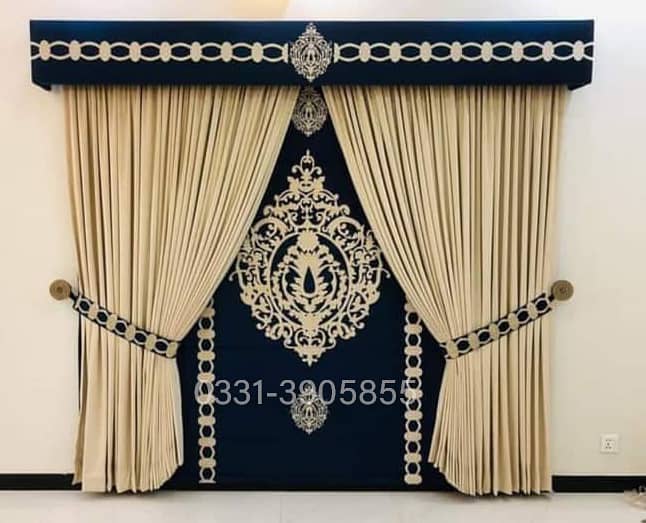 Turkish curtain / Luxurious fabrics / Turkish motifs / Unique style 7