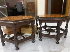 3 wooden center tables in cheap rate