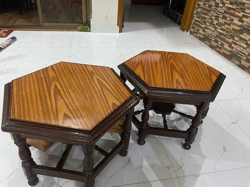 3 wooden center tables in cheap rate 1