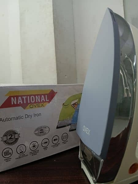 National Ovex heavy weight  iron available with 2 years warranty 2