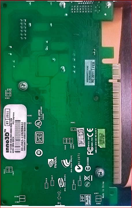 Nvidia GT 220 1GB DDR3 128 BIT 2