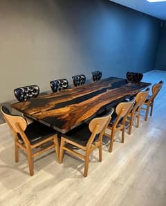 Live edge Dining table | Table | Dining | Wood