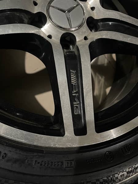 Mercedes AMG original alloy rims tyre Germany 2