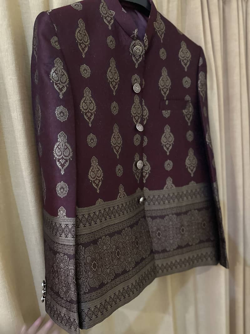 Prince Coat with Kurta and trouser for Wedding/ Mehndi 6