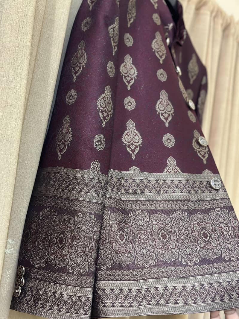 Prince Coat with Kurta and trouser for Wedding/ Mehndi 9