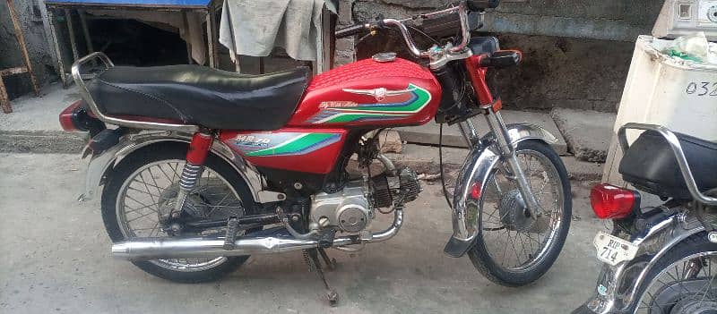 Captain Bike 70cc 2015 model Rawalpindi register 03117522213 3
