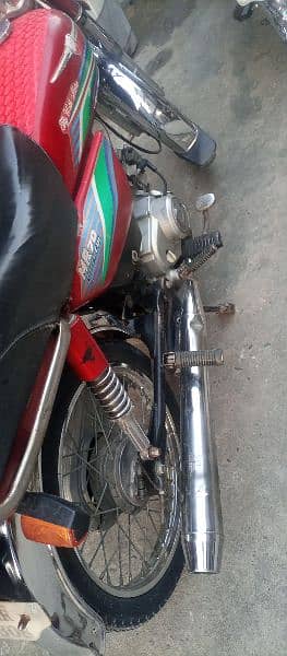 Captain Bike 70cc 2015 model Rawalpindi register 03117522213 6