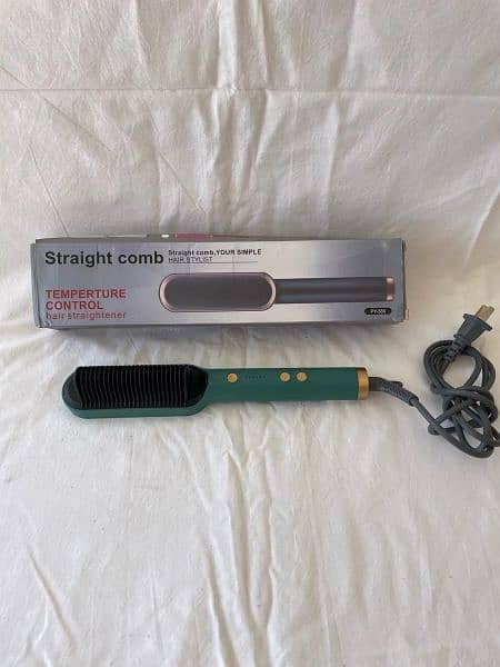 Hair straightener comb 1