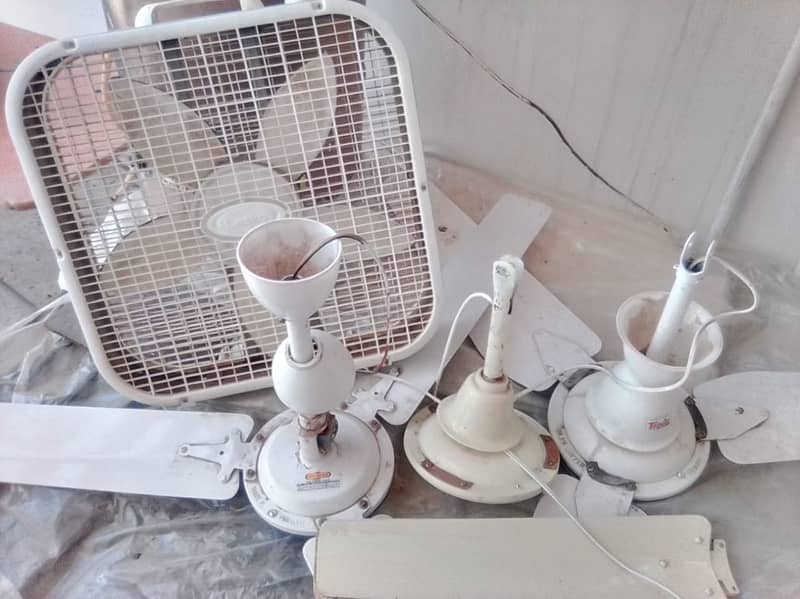 used Celling Fans  10/8 proper working condition 0