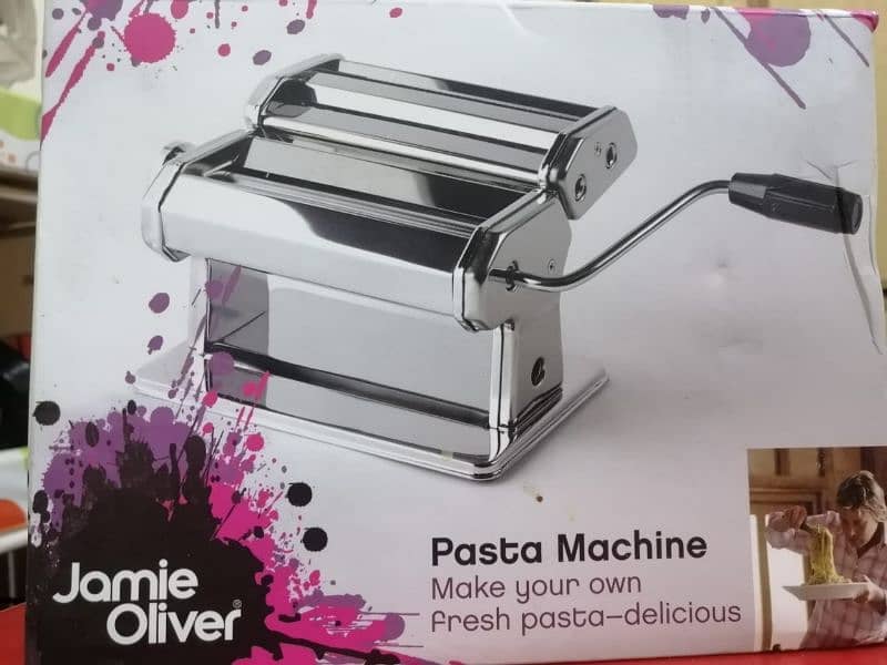 Jamie Oliver Steel Body Pasta Machine, Imported 4