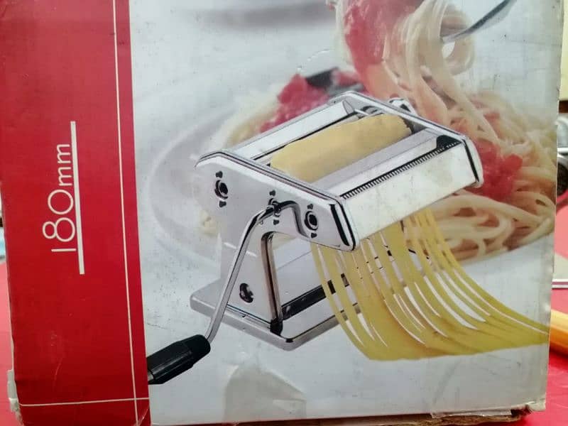 Jamie Oliver Steel Body Pasta Machine, Imported 13