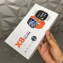 X8 Ultra Smartwatch With Sim And 4G WiFi New Box Pack