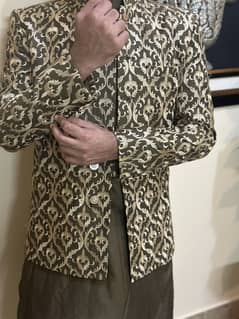 Prince Coat wih Kurta and Pajama for Wedding/ Mehndi