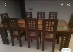 dining table 8 chairs