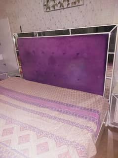 king size bed with dressing