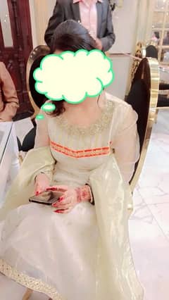 Bridal Nikkah dress available for Rent