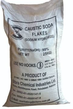 Caustic soda 25 KG bag