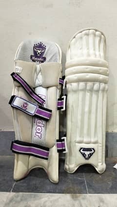 Cricket Pads And Kit Bag Matador