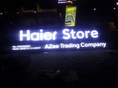 Indoor & Outdoor Sign Expert in  Karachi- SS & 3d Acrylic Sign