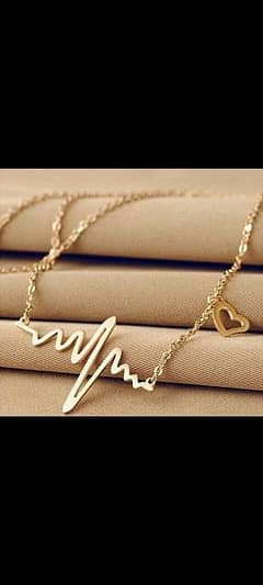 heart beat necklace
