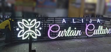 3d Acrylic Signs- 3d Logos & Sign Shop Nazimabad and North Nazimabad