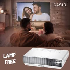 Casio XJ-M140 Laser Lamp Free Japanese Projector for Home & Office use